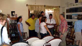 Small Synagogue/living room in Rabaca's apartment