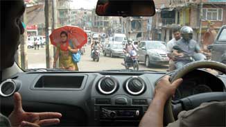 Kathmandu traffic
