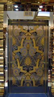 Burj Al Arab evevator door